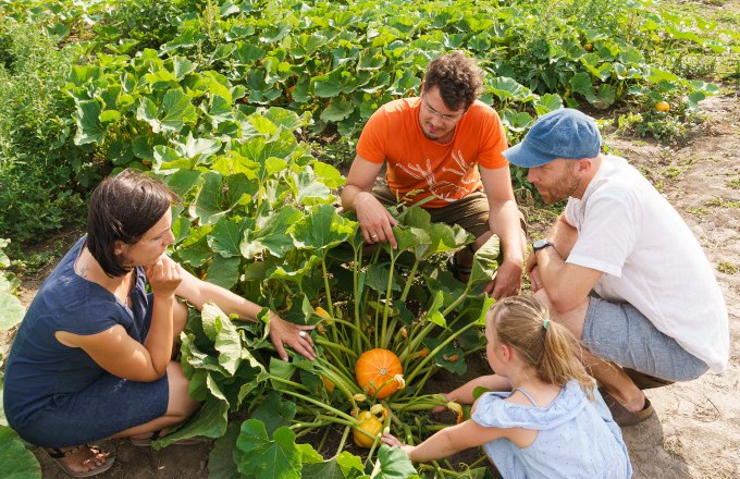 Zu Besuch in der Bio-Landwirtschaft, © Christian Hofer Zu Besuch in der Bio-Landwirtschaft, © Christian Hofer