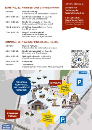 Flyer, © Gemeinde Markgrafneusiedl Flyer, © Gemeinde Markgrafneusiedl