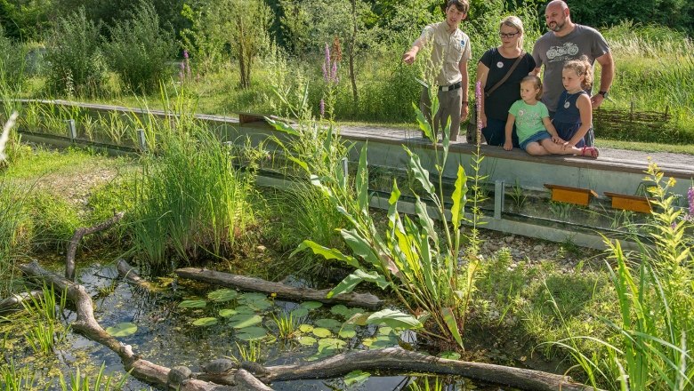 Ranger tour on the castle island, © Kovacs