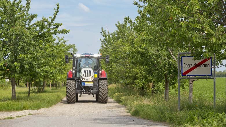 Traktorfahrt, © Landwirtschaftliche Fachschule