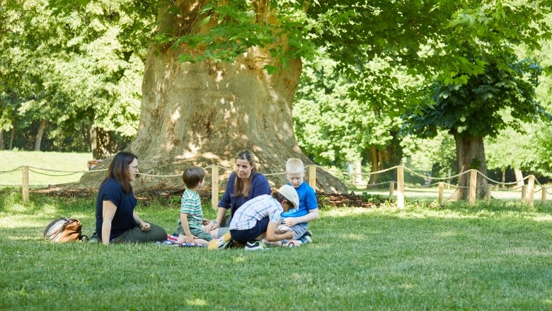 Recreation in the park, © Rupert Pessl