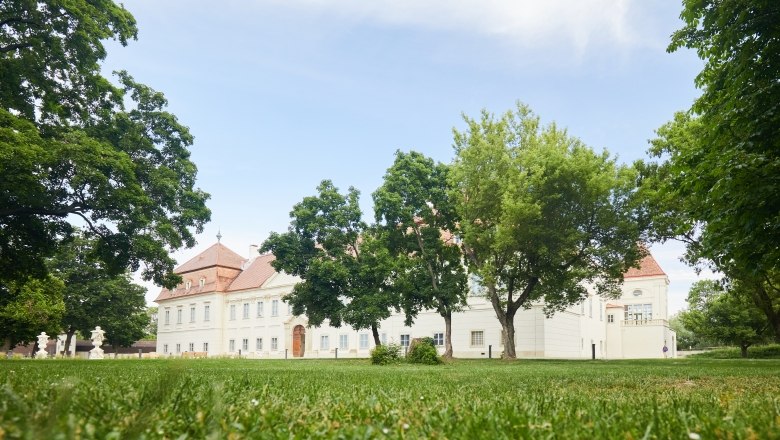 Castle views from the park, © Rupert Pessl